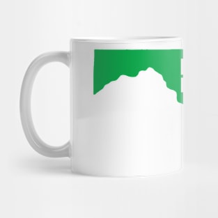 Maryland Drink Local MD Green Mug